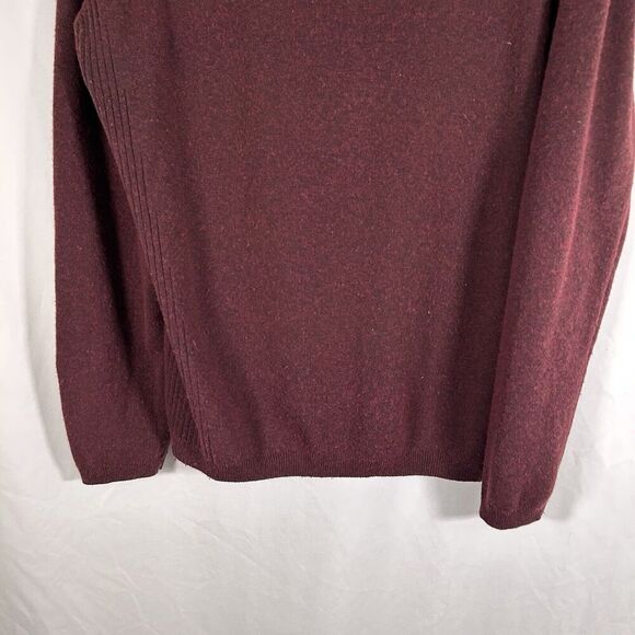 Exofficio Wool Blend Sweater Men's XXL Burgundy Long Sleeve Crew Neck Pullover - Picture 3 of 8